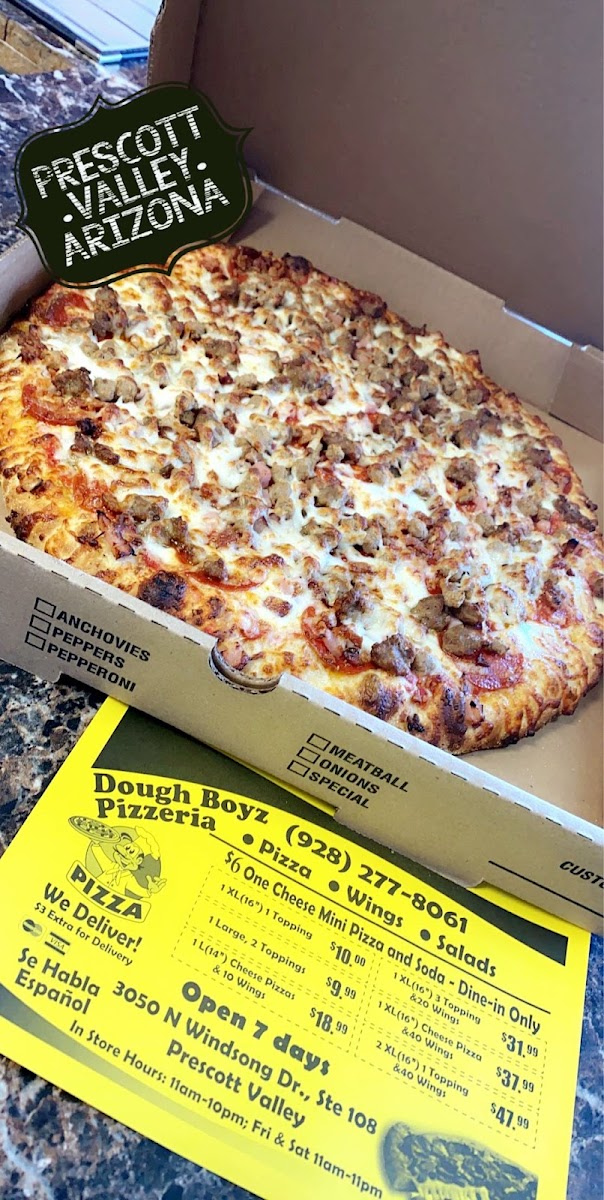 Menu Dough Boyz Pizza & Wings-4